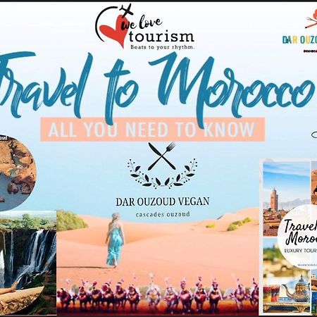 Dar Ouzoud Vegan Hotel Bagian luar foto
