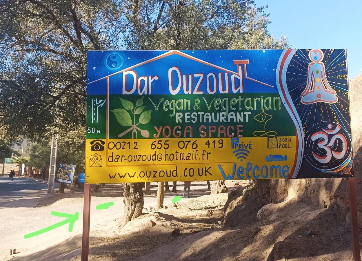 Dar Ouzoud Vegan Hotel Bagian luar foto